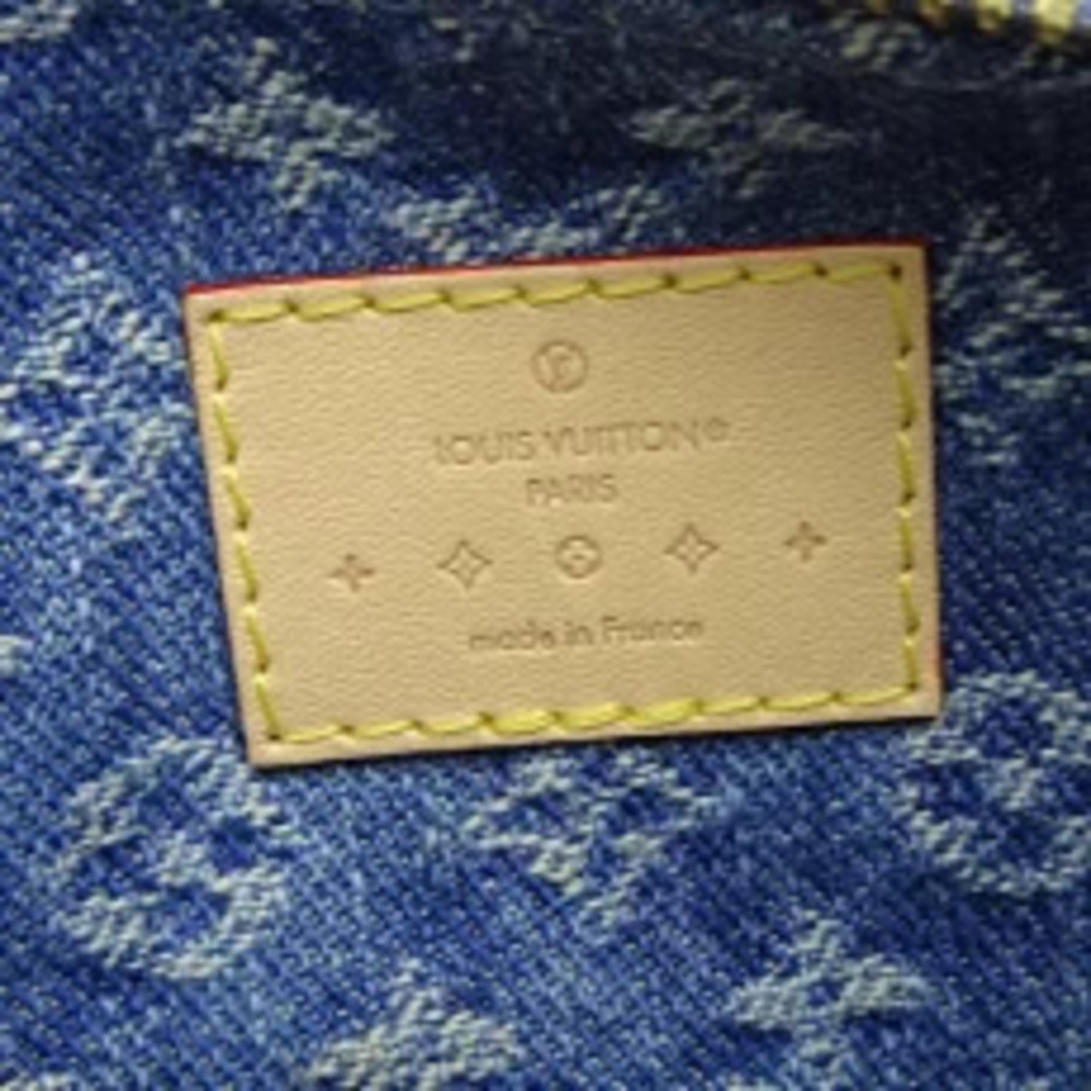 Louis Vuitton Speedy ST Handbag Monogram Denim Blue - Picture 7 of 8